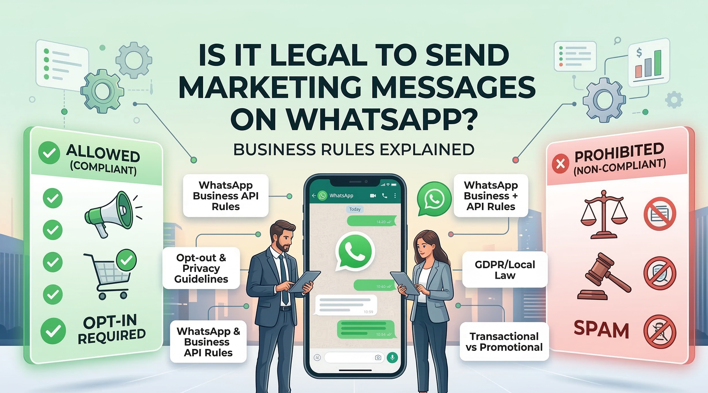 Is It Legal to Send Marketing Messages on WhatsApp? Business Rules Explained