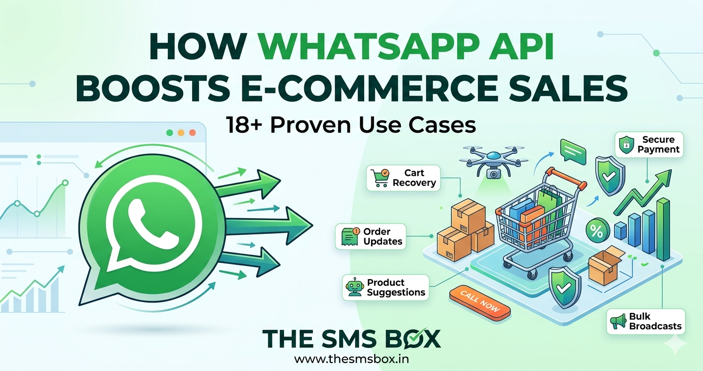 How WhatsApp API Boosts E-commerce Sales: 18+ Proven Use Cases