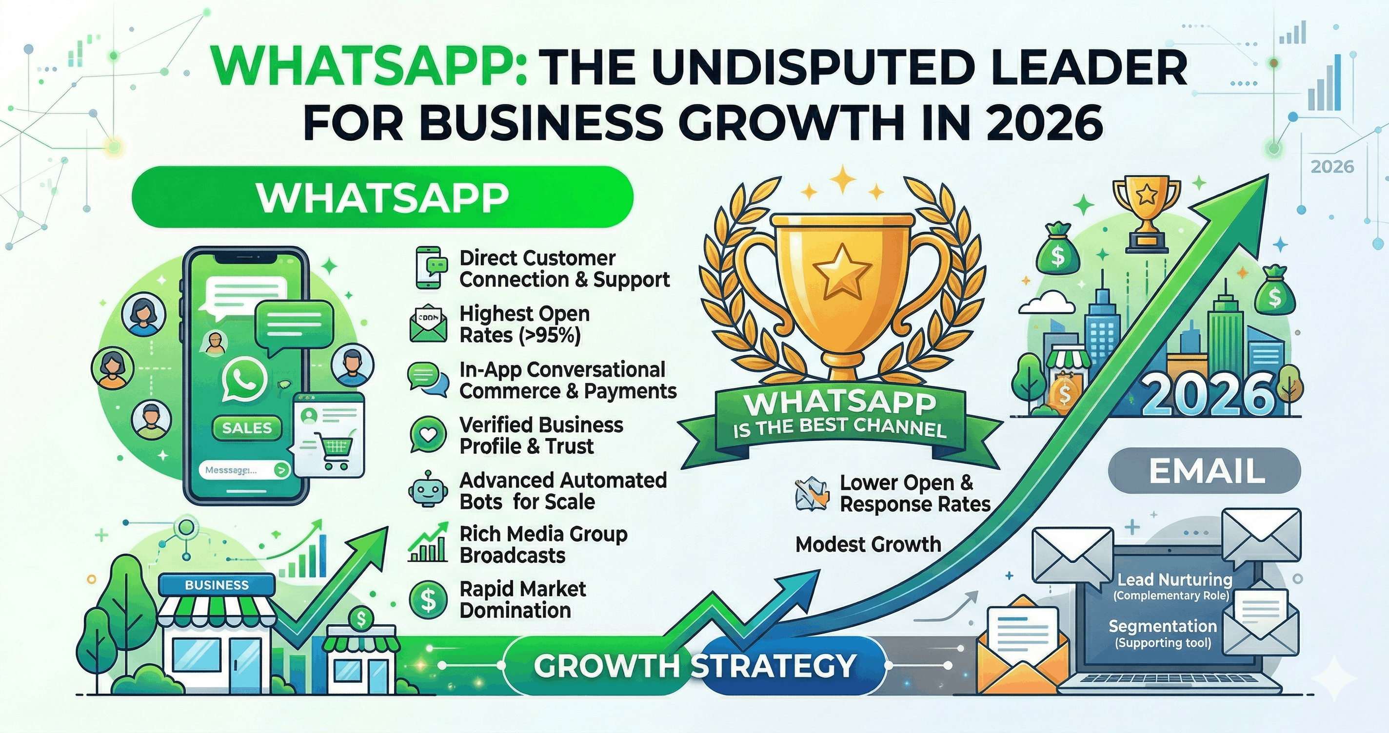 WhatsApp vs Email Marketing: Choosing the Best Channel for Growth in 2026