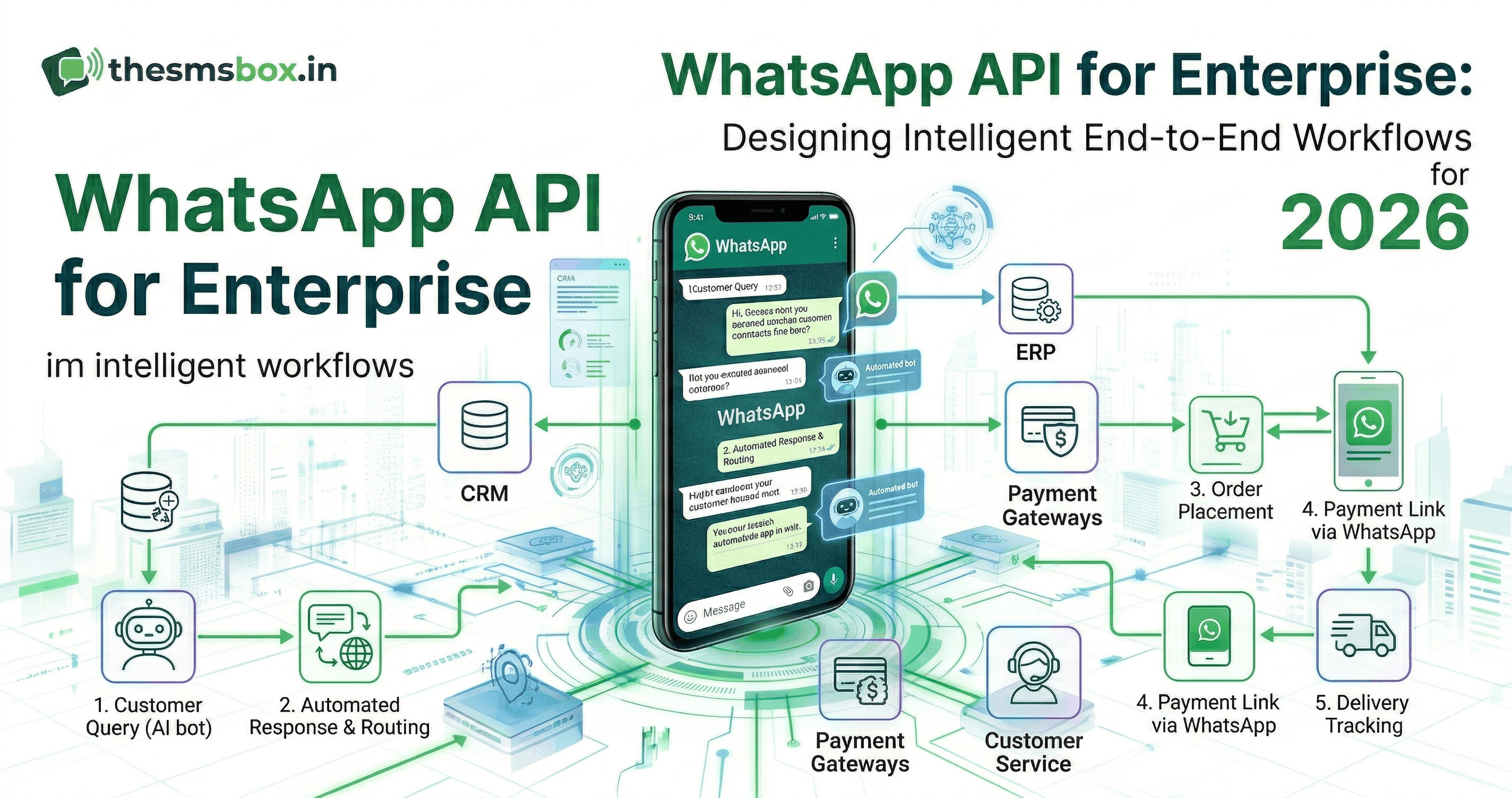 WhatsApp API for Enterprise: Designing Intelligent End-to-End Workflows for 2026