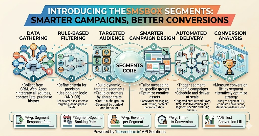 Introducing TheSMSBox Segments: Smarter Campaigns, Better Conversions